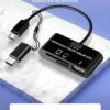 Multi-functional card reader, Type-C, for Android and Apple phones, SD/TF/USB flash drive/memory card converter.