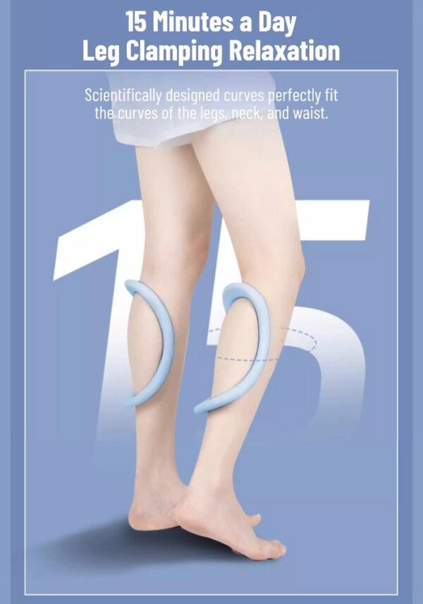 Yoga calf clamp assist for slimming legs, opening shoulders and back, and beautifying and slimming back
