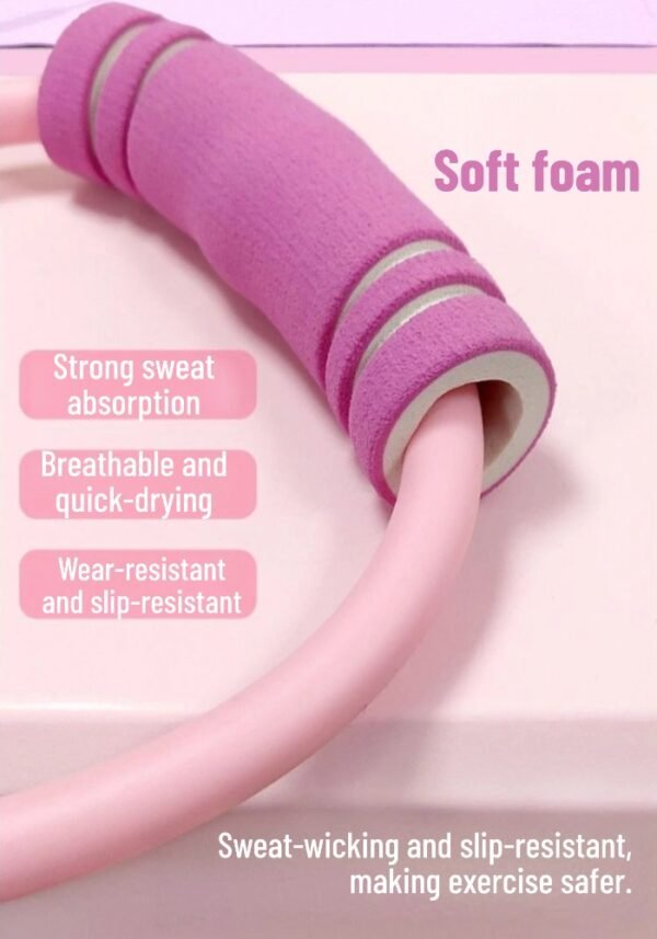 详情图2 Figure-8 resistance band, home fitness yoga equipment, elastic band for Pilates, shoulder opener, and back beautifier.