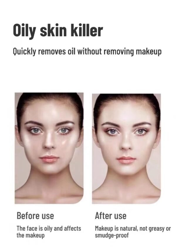 Volcanic Stone Oil-Absorbing Roller Portable Makeup Beauty Stick