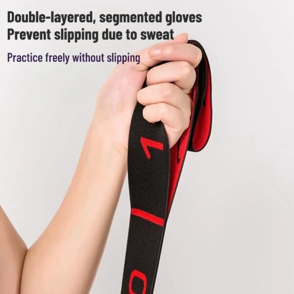 Yoga fitness resistance band digital elastic band resistance band shoulder opening stretcher