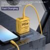 145W Fast Charging Head with 2 Type-C + 1 USB Ports