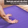 185*61*1cm High-density thickened non-slip yoga mat with storage bag