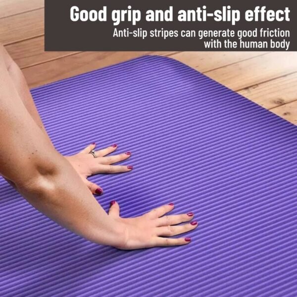 185*61*1cm High-density thickened non-slip yoga mat with storage bag