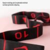 Yoga fitness resistance band digital elastic band resistance band shoulder opening stretcher