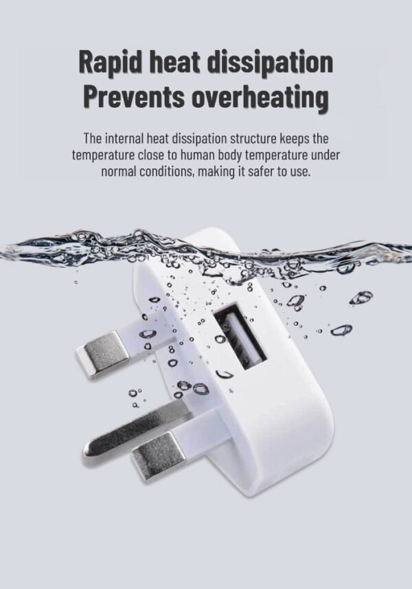 5V1A mobile phone charger, triangular USB fast charger