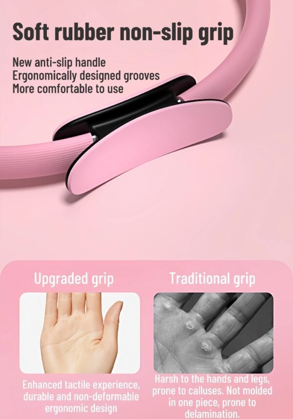 Pilates ring, yoga assist elastic ring, waist and leg slimming fitness ring, yoga back opening resistance ring